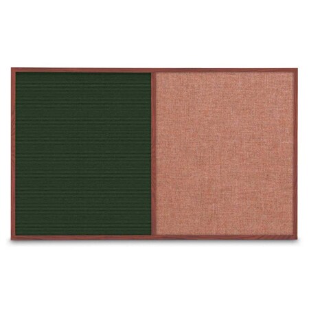 United Visual Products Enclosed Corkboard, 1 Door, 18"x24", 4" Fra, UV3400-WHITE-ULTMAR UV3400-WHITE-ULTMAR